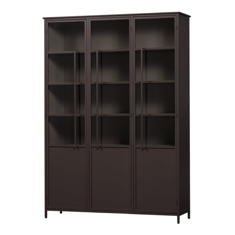 Exhibit Extra Large Dark Brown Display Cabinet (3 Door) from Accessories for the Home