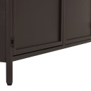 Exhibit Extra Large Dark Brown Display Cabinet (3 Door) from Accessories for the Home