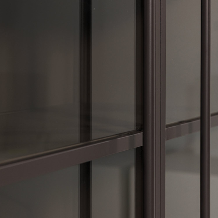 Exhibit Extra Large Dark Brown Display Cabinet (3 Door) from Accessories for the Home