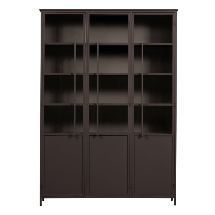 Exhibit Extra Large Dark Brown Display Cabinet (3 Door) from Accessories for the Home