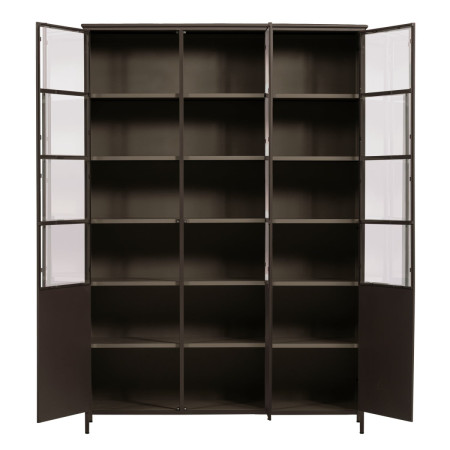 Exhibit Extra Large Dark Brown Display Cabinet (3 Door) from Accessories for the Home 2