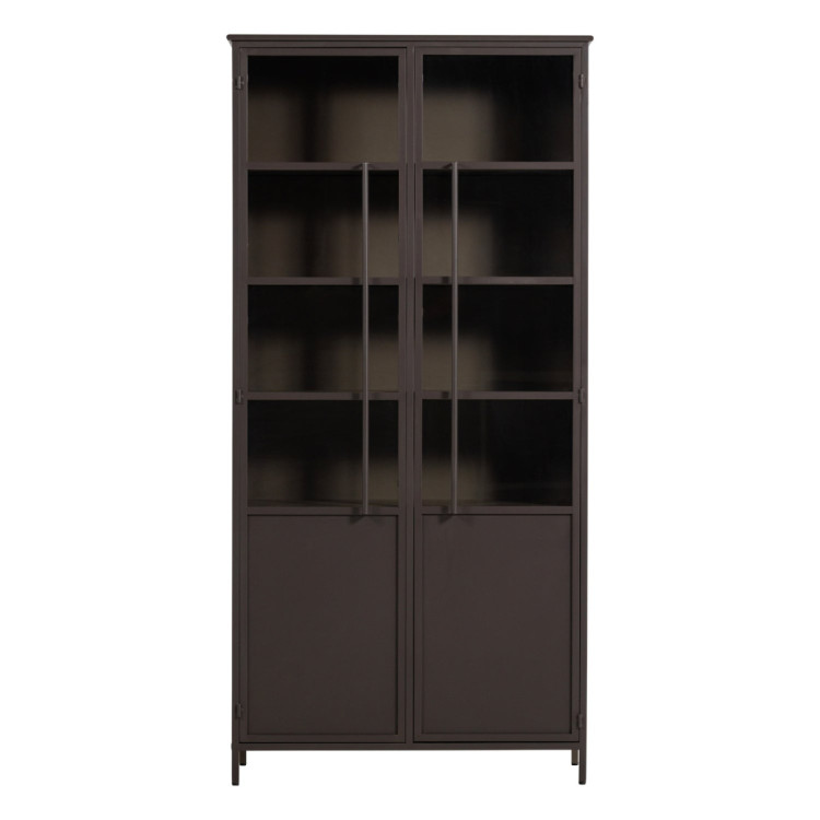 Exhibit Extra Large Dark Brown Display Cabinet (2 Door) from Accessories for the Home