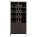 Exhibit Extra Large Dark Brown Display Cabinet (2 Door) from Accessories for the Home