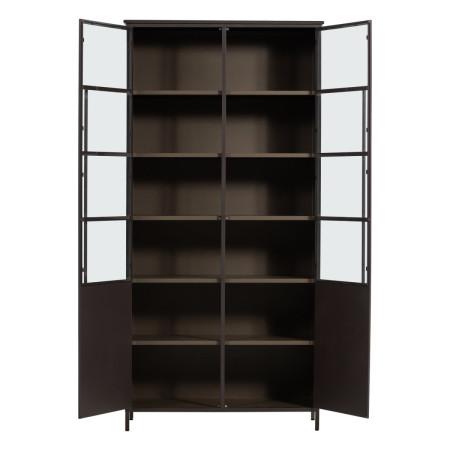 Exhibit Extra Large Dark Brown Display Cabinet (2 Door) from Accessories for the Home 2