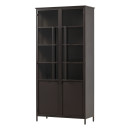 Exhibit Extra Large Dark Brown Display Cabinet (2 Door) from Accessories for the Home