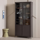 Exhibit Extra Large Dark Brown Display Cabinet (2 Door) from Accessories for the Home