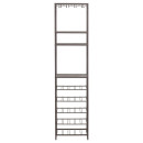 Reese Multipurpose Metal Drinks Shelf- Sand or Dark Brown from Accessories for the Home