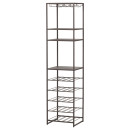 Reese Multipurpose Metal Drinks Shelf- Sand or Dark Brown from Accessories for the Home