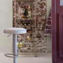 Reese Multipurpose Metal Drinks Shelf- Sand or Dark Brown from Accessories for the Home
