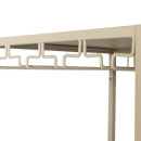 Reese Multipurpose Metal Drinks Shelf- Sand or Dark Brown from Accessories for the Home