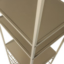 Reese Multipurpose Metal Drinks Shelf- Sand or Dark Brown from Accessories for the Home