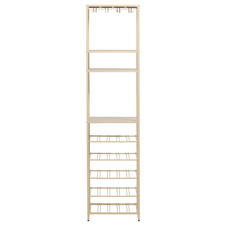Reese Multipurpose Metal Drinks Shelf- Sand or Dark Brown from Accessories for the Home