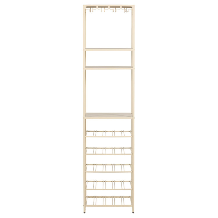 Reese Multipurpose Metal Drinks Shelf- Sand or Dark Brown from Accessories for the Home