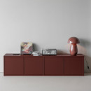 Woood Merel Pine TV Cabinet- Burgundy from Accessories for the Home