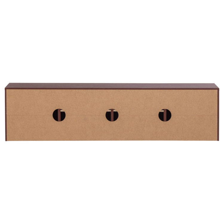 Woood Merel Pine TV Cabinet- Burgundy from Accessories for the Home