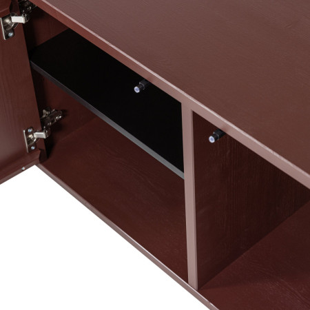 Woood Merel Pine TV Cabinet- Burgundy from Accessories for the Home 2