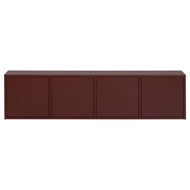 Woood Merel Pine TV Cabinet- Burgundy from Accessories for the Home