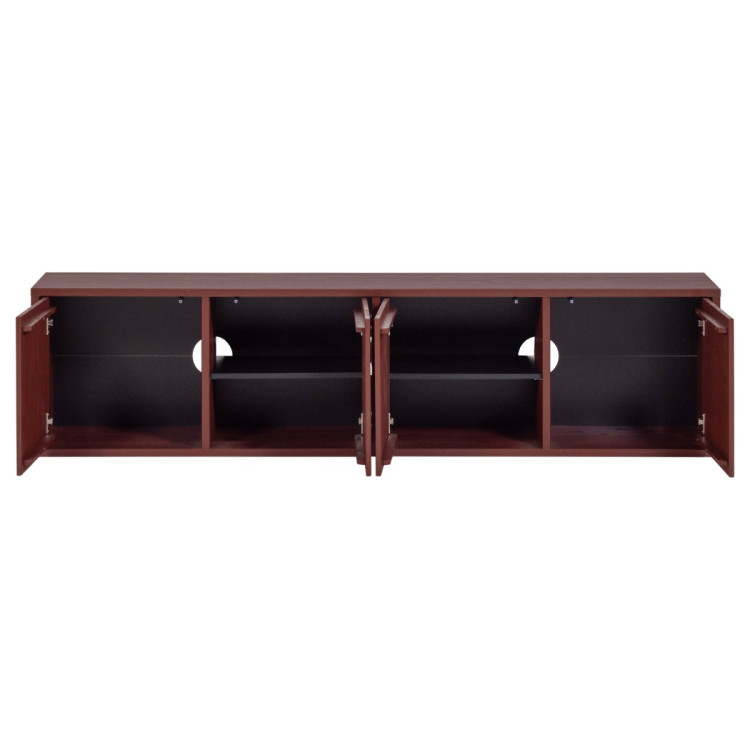 Woood Merel Pine TV Cabinet- Burgundy from Accessories for the Home