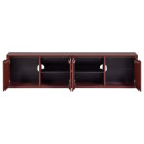 Woood Merel Pine TV Cabinet- Burgundy from Accessories for the Home