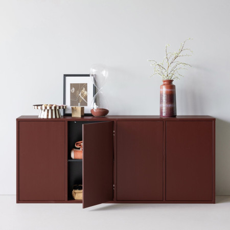 Woood Merel Pine Sideboard- Burgundy from Accessories for the Home 2