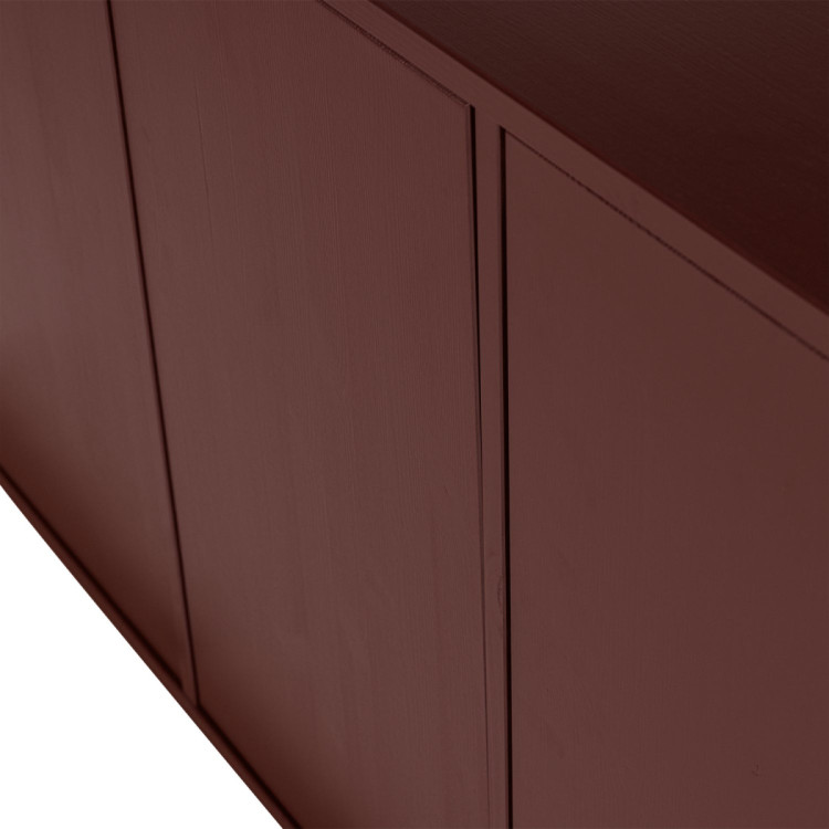 Woood Merel Pine Sideboard- Burgundy from Accessories for the Home