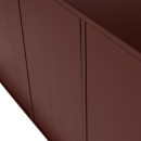 Woood Merel Pine Sideboard- Burgundy from Accessories for the Home