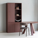 Woood Merel Pine Storage Cabinet- Burgundy, Grey or Brown from Accessories for the Home