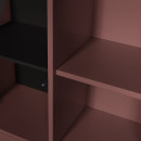Woood Merel Pine Storage Cabinet- Burgundy, Grey or Brown from Accessories for the Home