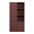Woood Merel Pine Storage Cabinet- Burgundy, Grey or Brown from Accessories for the Home