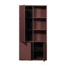 Woood Merel Pine Storage Cabinet- Burgundy, Grey or Brown from Accessories for the Home