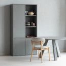 Woood Merel Pine Storage Cabinet- Burgundy, Grey or Brown from Accessories for the Home