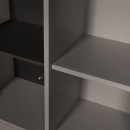Woood Merel Pine Storage Cabinet- Burgundy, Grey or Brown from Accessories for the Home