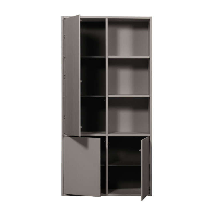 Woood Merel Pine Storage Cabinet- Burgundy, Grey or Brown from Accessories for the Home
