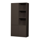 Woood Merel Pine Storage Cabinet- Burgundy, Grey or Brown from Accessories for the Home