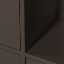 Woood Merel Pine Storage Cabinet- Burgundy, Grey or Brown from Accessories for the Home