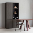 Woood Merel Pine Storage Cabinet- Burgundy, Grey or Brown from Accessories for the Home