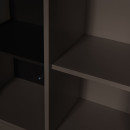 Woood Merel Pine Storage Cabinet- Burgundy, Grey or Brown from Accessories for the Home