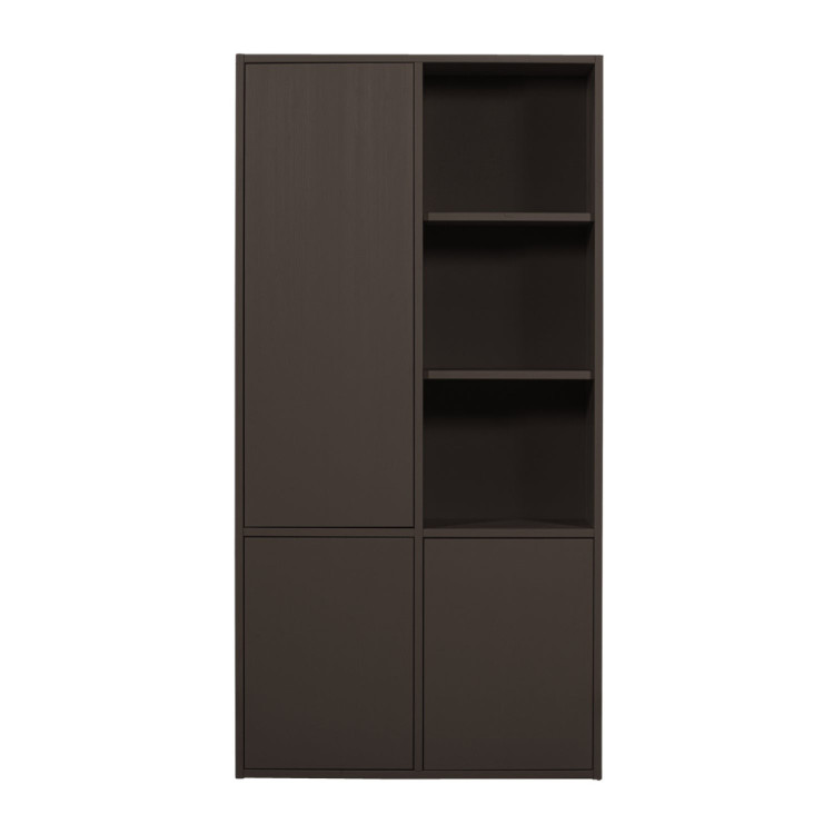 Woood Merel Pine Storage Cabinet- Burgundy, Grey or Brown from Accessories for the Home
