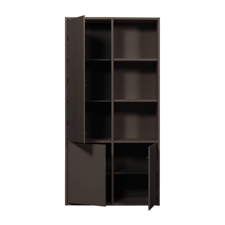 Woood Merel Pine Storage Cabinet- Burgundy, Grey or Brown from Accessories for the Home