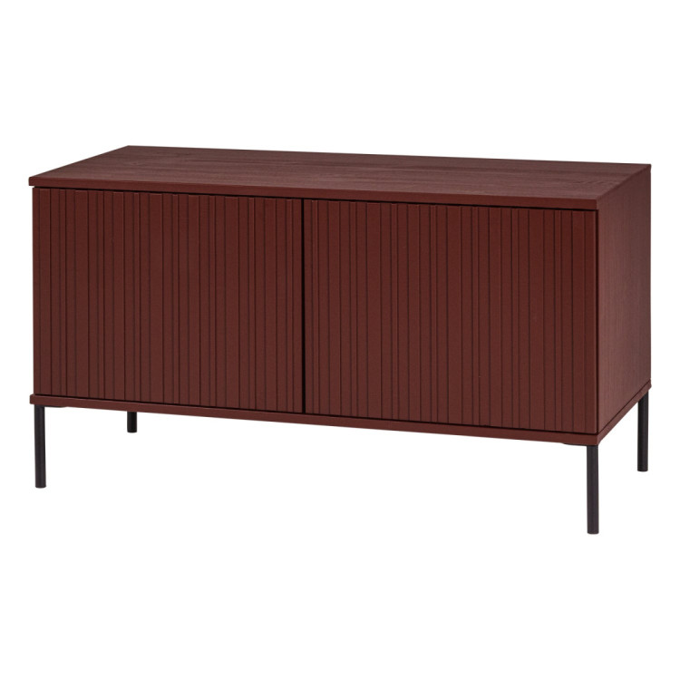 Woood Gravure Small TV Cabinet- Black, Natural, Espresso, Dust or Burgundy from Accessories for the Home
