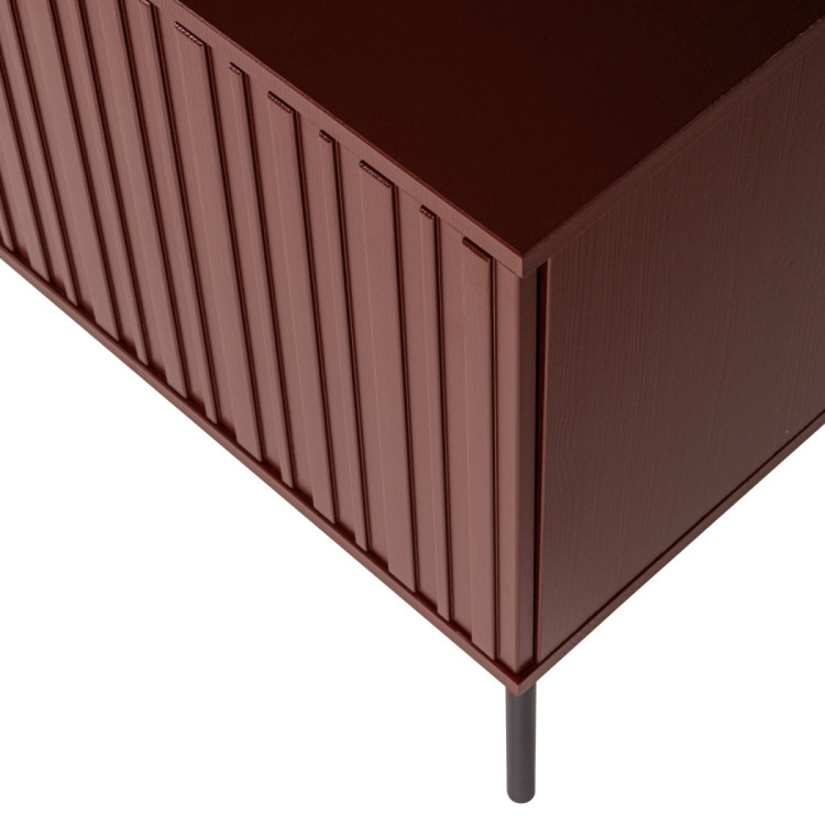Woood Gravure Small TV Cabinet- Black, Natural, Espresso, Dust or Burgundy from Accessories for the Home