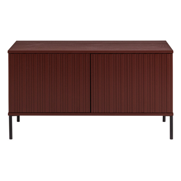 Woood Gravure Small TV Cabinet- Black, Natural, Espresso, Dust or Burgundy from Accessories for the Home
