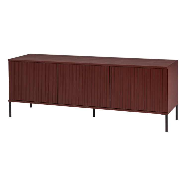 Woood Gravure Large TV Cabinet- Black, Natural, Espresso, Dust or Burgundy from Accessories for the Home