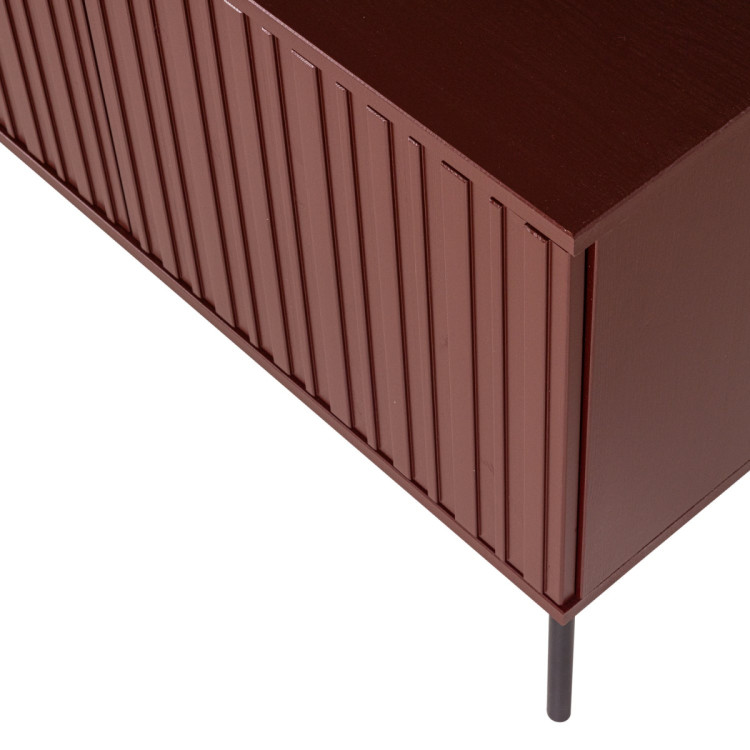 Woood Gravure Large TV Cabinet- Black, Natural, Espresso, Dust or Burgundy from Accessories for the Home