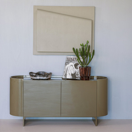 Woood Liora High Gloss Green Sideboard/TV Unit from Accessories for the Home 2