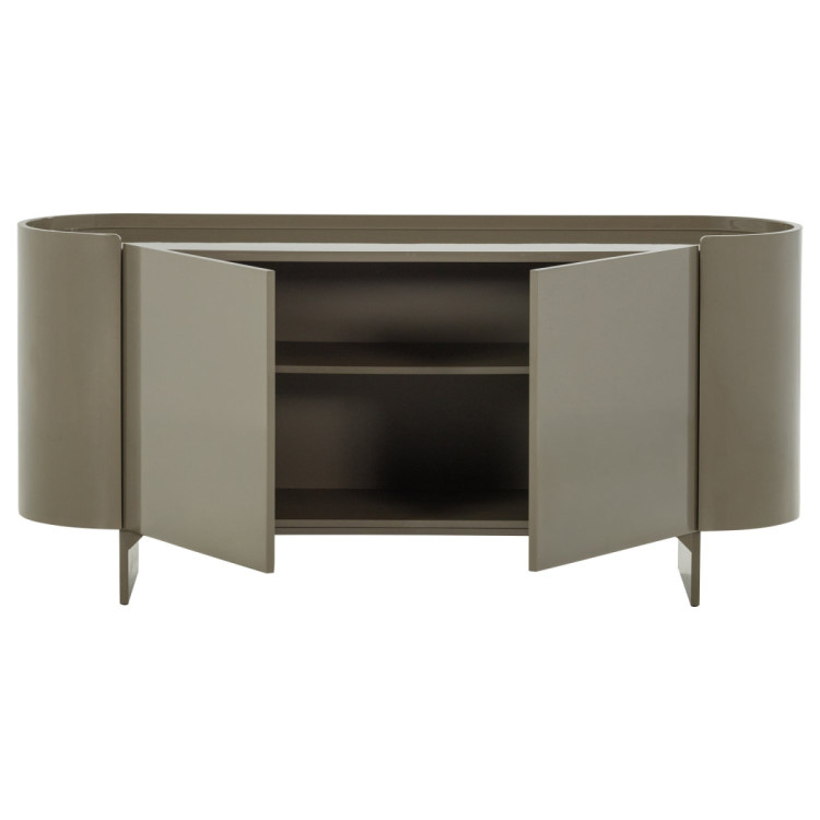 Woood Liora High Gloss Green Sideboard/TV Unit from Accessories for the Home