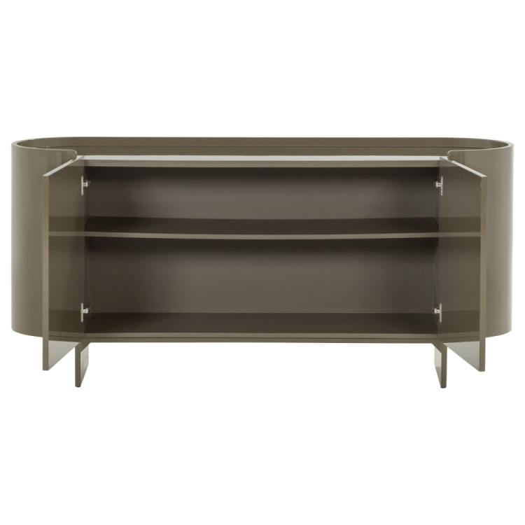 Woood Liora High Gloss Green Sideboard/TV Unit from Accessories for the Home