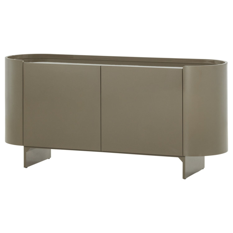 Woood Liora High Gloss Green Sideboard/TV Unit from Accessories for the Home