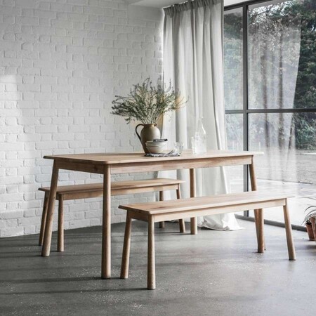 Laholm Solid Oak Dining Bench from Accessories for the Home 2