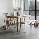 Laholm Solid Oak Dining Bench from Accessories for the Home